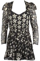 LOVESHACKFANCY SILK BLEND MINI DRESS US 8 UK 12