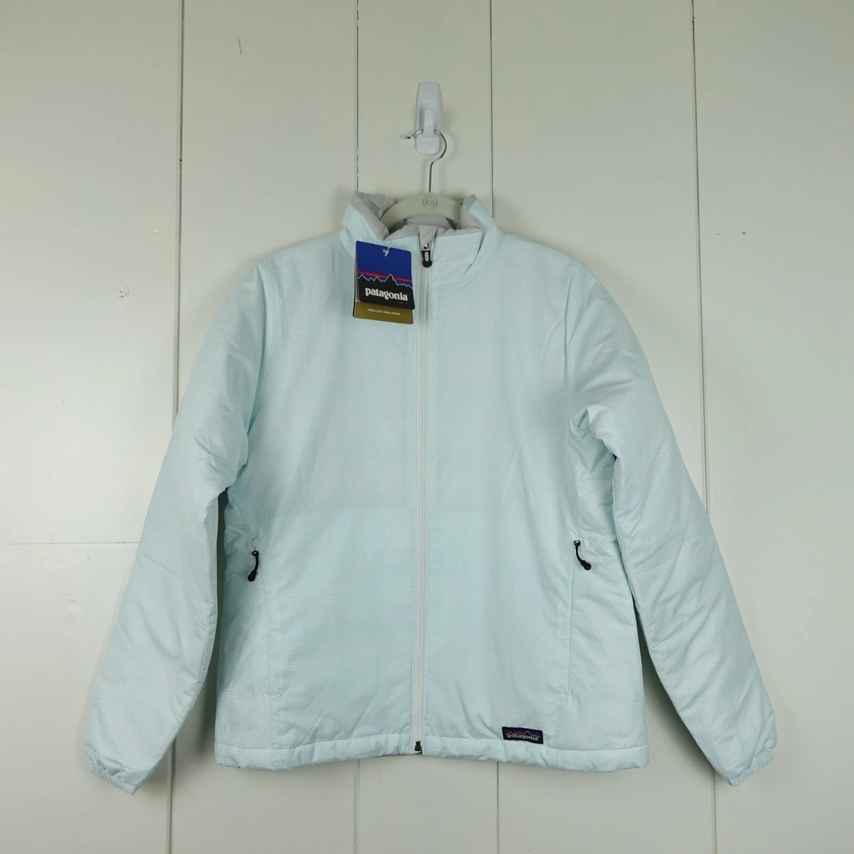 Patagonia white shop puffer jacket