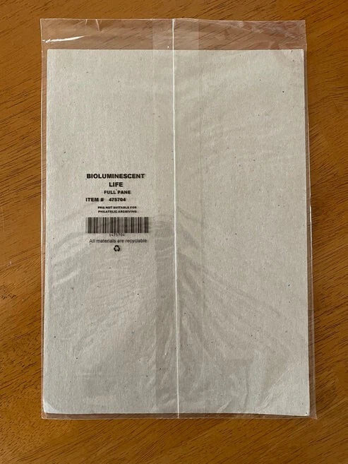 US 2018 SC#5264-5273 Bioluminescent Life Stamps ( Sheet of 20 Stamps) MNH VF - Image 2 of 2