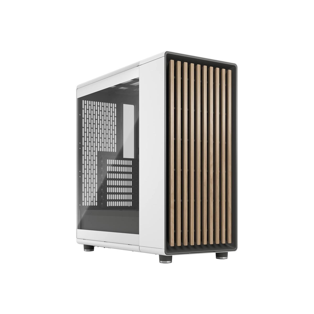 【新品・未開封】Fractal Design North Chalk White Fractal Design North Chalk White Tempered Glass Clear - Genuine