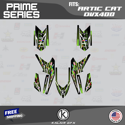 Graphics Kit for ARCTIC CAT DVX400 (2005-2008) DVX 400 Prime-Green