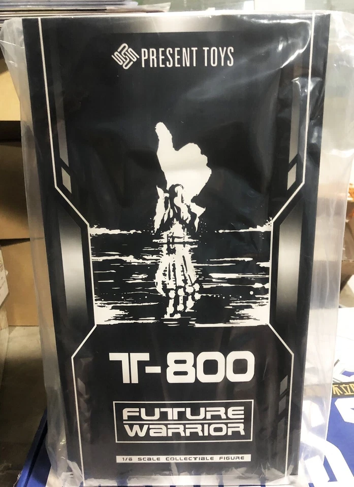 In Stock PRESENT TOYS PT-sp51 1/6 Terminator T800 Arnold Figure Deluxe Ver. - Image 2 of 4