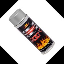 SILVER HEAT RESISTANT PAINT SPRAY HIGH TEMPERATURE STOVE EXHAUSTS BBQ VHT XHT