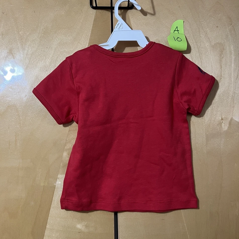 Camiseta Majestic Bebé 24 Meses Roja Anaheim Angels Béisbol Manga Corta Nueva Foto 2 de 4