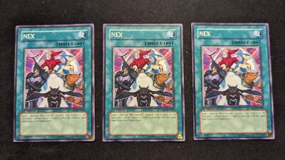 3X NEX - Common - Yugioh Playset - TAEV-EN049 - Light Play #73 | eBay