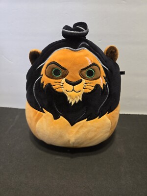 Disney Squishmallow The Lion King 7'' Scar VGC Wot