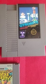 NES Nintendo Mario Bros Duck Hunt Bayou Billy (1985) & Gyromite (PP) 3 Game Lot