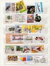 SPAGNA - 25 FRANCOBOLLI USATI, ANCHE DA MACCHINETTE AUTOMATICHE E IN PARTE SU FR