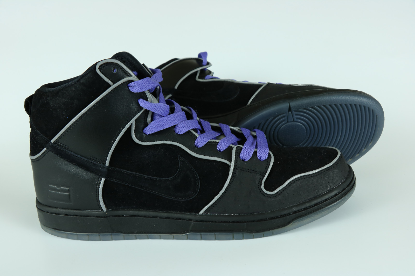 MEN'S NIKE DUNK HIGH ELITE SB SHOES BLACK PURPLE HAZE 833456-002 SIZE 13 MEN'S NIKE DUNK HIGH ELITE SB SHOES BLACK PURPLE HAZE 833456-002 SIZE 13