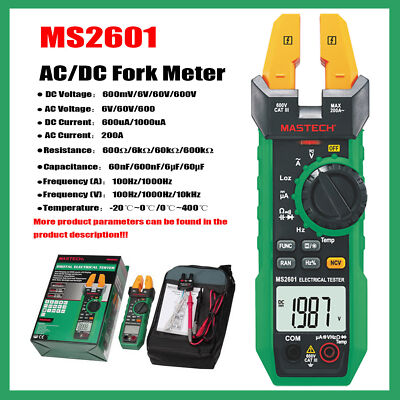 MASTECH MS2601 For Special Application Digital Fork Type Clamp Meters MS2601