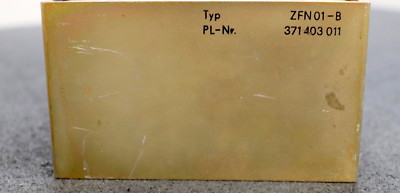 VEM EAW DDR Einschub Kassette ZFN01-B PL-Nr. 371403011 EAW 787066 RFT 4858