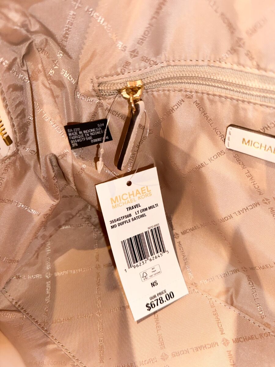 MICHAEL KORS JST TRAVEL MD DUFFLE SATCHEL SHOULDER CROSSBODY MICHAEL KORS JST TRAVEL MD DUFFLE SATCHEL SHOULDER CROSSBODY
