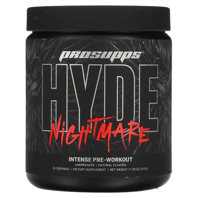 2 X ProSupps, Hyde Nightmare, Intense Pre-Workout, Jawbreaker, 11 oz (312 g)
