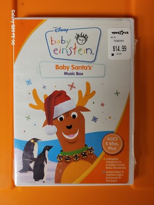 NEW ! Baby Einstein: Baby Santas Music Box (DVD, 2004) Factory