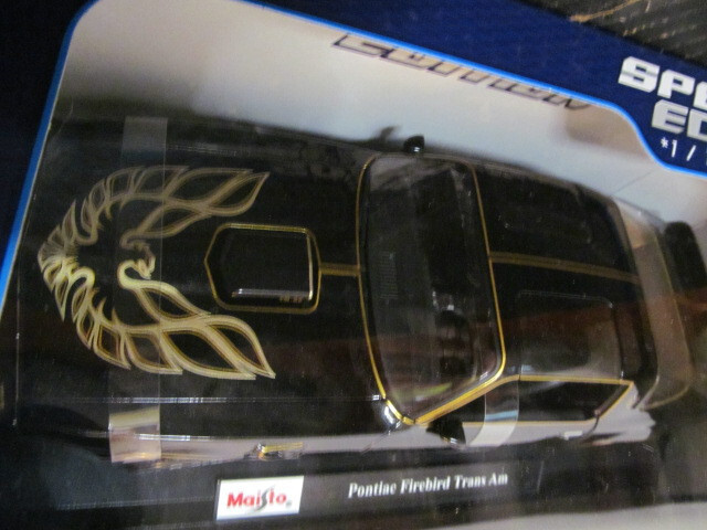 Maisto Special Edition Pontiac Firebird Trans Am, 1/18 Scale