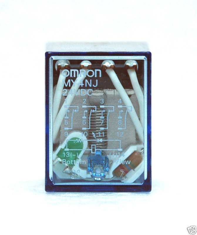 OMRON MY4N 24VDC 10個入り オムロン ミニパワーリレー DC24 MY4N | 電線・電材 通販