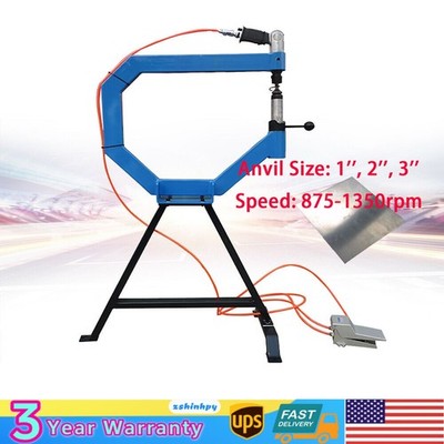 Metal Shrinker Stretcher Pneumatic Planishing Hammer Metal Fabrication Set Kit