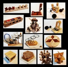 Konvolut 31 Puzzles und Holzspiele Sammlung B...