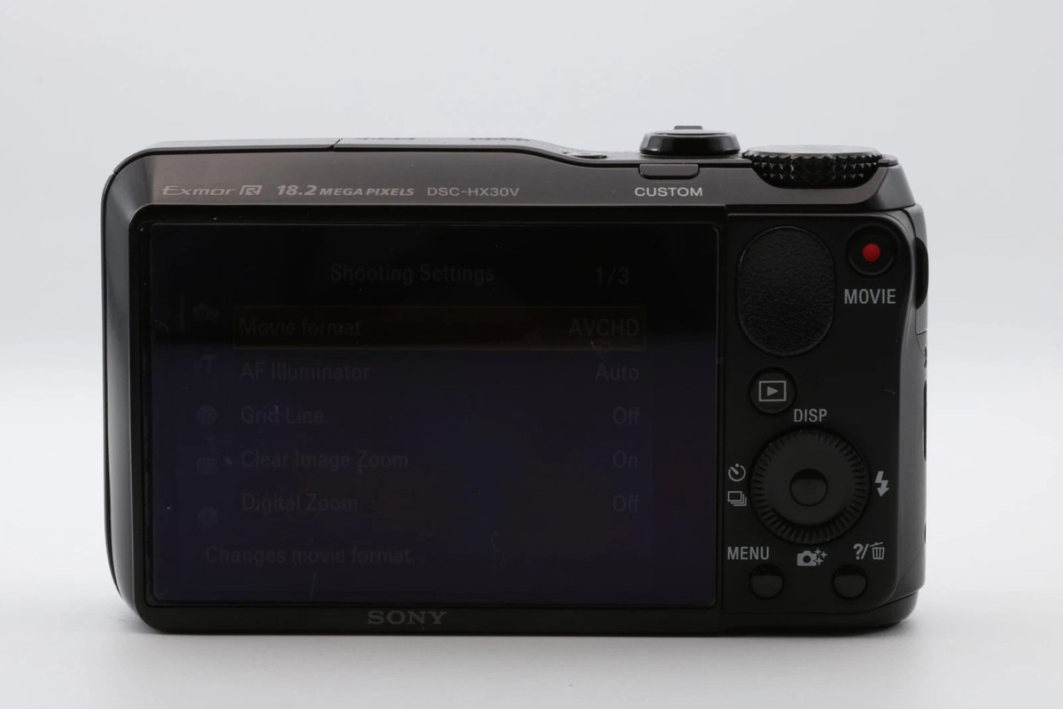 Sony Cyber-shot DSC-HX30/ HX30v 18.2MP 20x Optical Zoom Digital