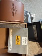 Breitling Transocean Chronograph Automatic Watch AB0154 Stainless Steel Full Set 8