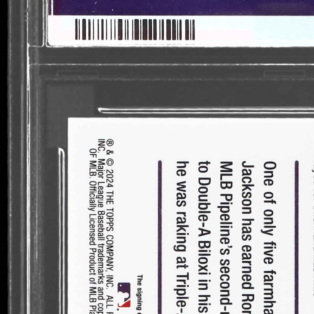 2024 Topps Chrome Logofractor Jackson Chourio #RCAJC PSA 10 RC AUTO 31/50 AUTO view 8