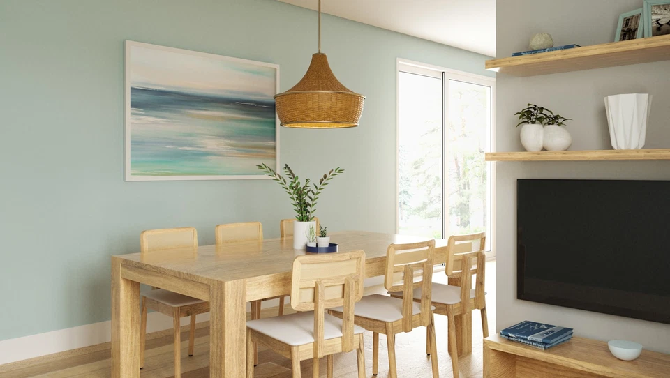 Colgante Quoizel QP6770 Solebay 3 luces 22"W - Bronce Foto 3 de 4