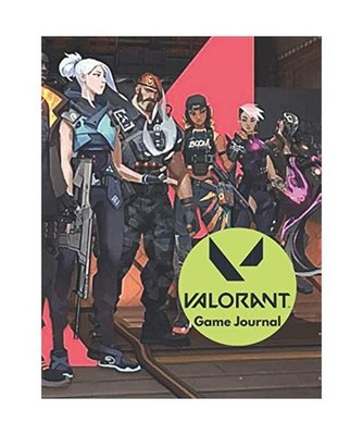 Valorant: Game Journal: [8.5 x 11 inches] 100 pages Lined Journal - Fun For Kids