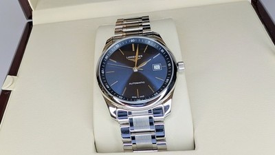 Longines Master Collection Automatic 40mm Blue Dial Bracelet B&P L2.793.4.92.6