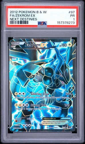 Zekrom-EX graded PSA 1 for sale on eBay