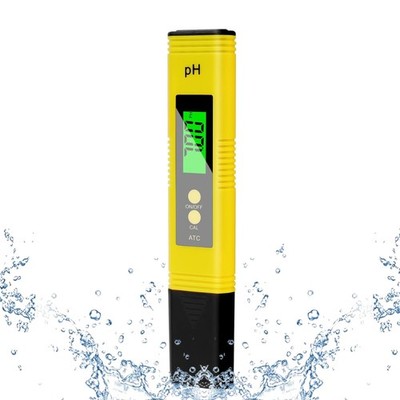 pH-Messgerät Wasserqualitätsprüfer LCD Display 0-14 pH Tester Digital