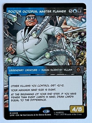 Doctor Octopus, Master Planner Borderless - Marvel's Spider-Man - Mythic - NM MTG