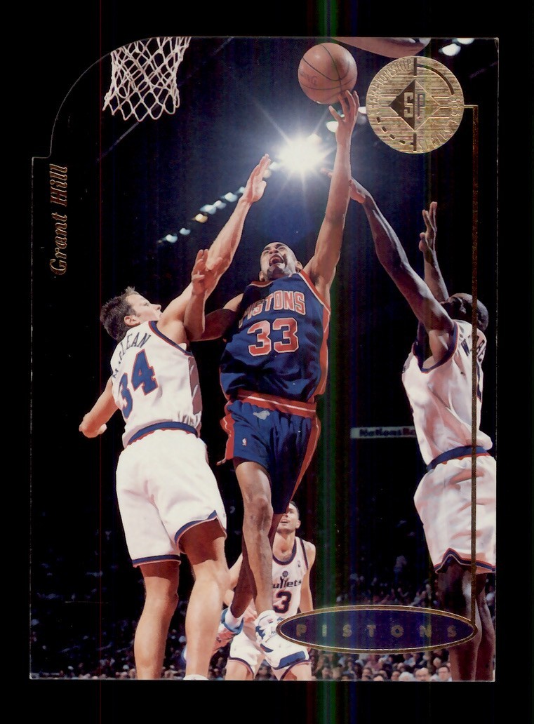 1994-95 UD SP CHAMPIONSHIP SERIES DIE-CUT #57 GRANT HILL ROOKIE RC