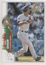 2020 Topps Holiday WalMart Mega Box Metallic Corey Seager #HW64 ut4