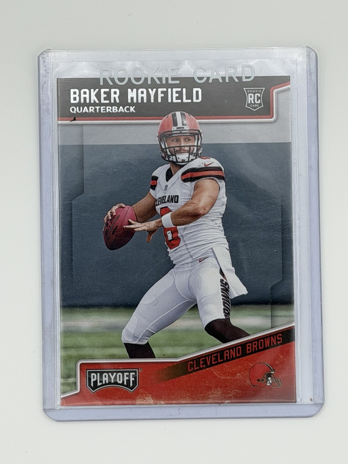 2018 Panini Playoff Baker Mayfield RC Rookie #202 Browns