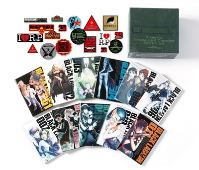 Black Lagoon Vol.1-11 20th Anniversary Box Sunday GX Comics Manga