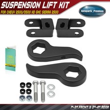 1-3 Front 2-4rear Leveling Lift Kit For Chevy 25003500 Hd Gmc Sierra 2500 1-3 Front 2-4rear Leveling Lift Kit For Chevy 25003500 Hd Gmc Sierra 2500