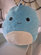 Squishmallow Blue Dino Plush Toy