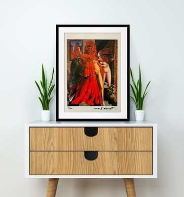Max Ernst, Original Hand-signed Lithograph with COA & Appraisal of $3,500