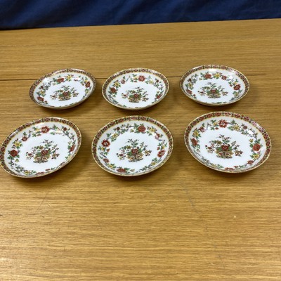 6 Antique Jean Pouyat Limoges JPL France 5 1/8  Dessert Bowls