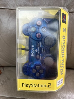 Sony PlayStation 2 Dualshock 2 Controller Ocean Blue Brand New Sealed