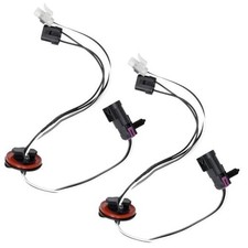 Headlight Wiring Harness 2 Pcs Replacement Assembly by - Compatible with