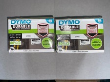 2 x Packs of Genuine DYMO Durable Labels 32mm x 57mm (2112289)
