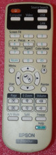 Epson Remote Powerlite 156609000 1751 1771W 1761W Projector NO BATTERIES