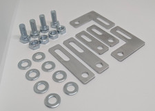 UNIVERSAL ALUMINIUM MOUNTING BRACKET KIT FOR INTERCOOLERS, RADIATORS, ETC