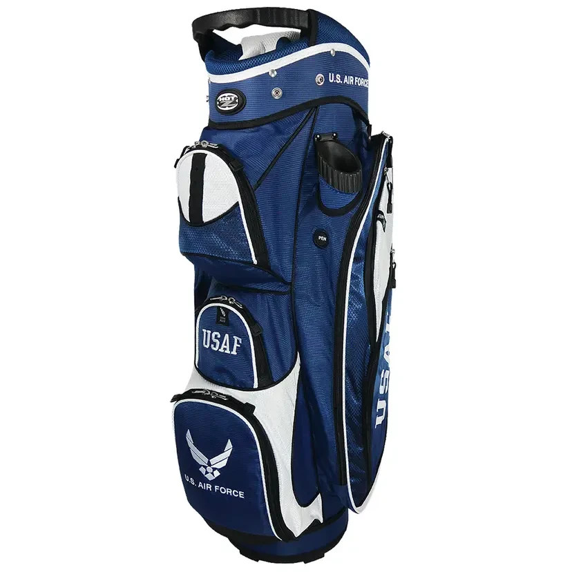 8gshoot ゴルフバッグ ネイビー MILITARY CART BAG BRAND NEW HOT Z US AIR FORCE Golf Cart Bag Military Divider Top | eBay