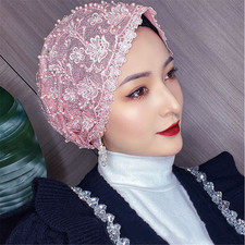 Muslim Women Beanie Headwrap Hijab Cap Chemo Cancer Head Cover Bonnet Hat Islam