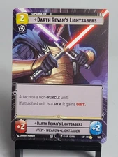 Star Wars Unlimited - LOF - Darth Revan's Lightsabers - Hyperspace