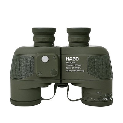 10x50 Navigation LED Compass Binocular Waterproof & Antifog ED Telescope 10X IR