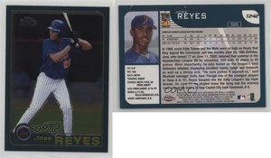 2001 Topps Traded & Rookies Chrome Jose Reyes #T242