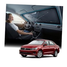 Vinyl Coating Heat Shield Windshield Sun Shade Umbrella For Volkswagen Jetta